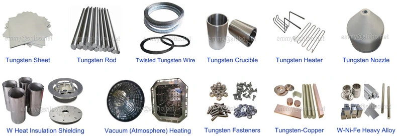 Top Quality Custom-Sized Tungsten Crucibles, 99.95% Tungsten Crucible