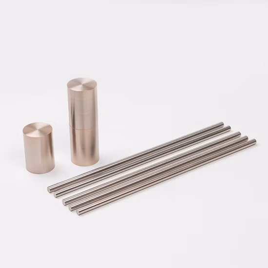 Haste de barra de molibdênio à terra / haste de liga de molibdênio mola, haste de tzm, haste de molibdênio mocu