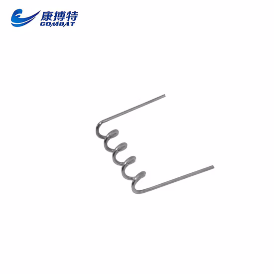 Preço de fábrica Eletrônica Alta resistência, boa resistência à temperatura Filamento de fio de tungstênio
