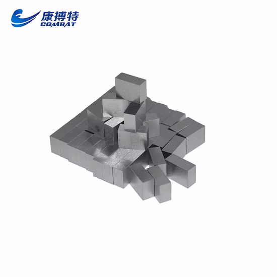 Lingote de cubo de molibdênio de superfície polida de 7,112X12,7X17,1 mm bom preço