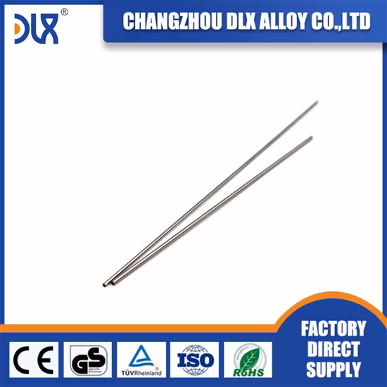 Tubo super elástico de nitinol para stents