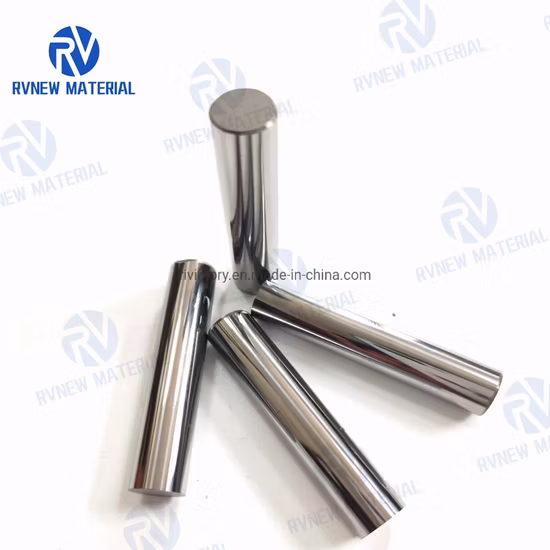 Barra de hastes de carboneto cimentado de tungstênio moída 100% nova matéria-prima